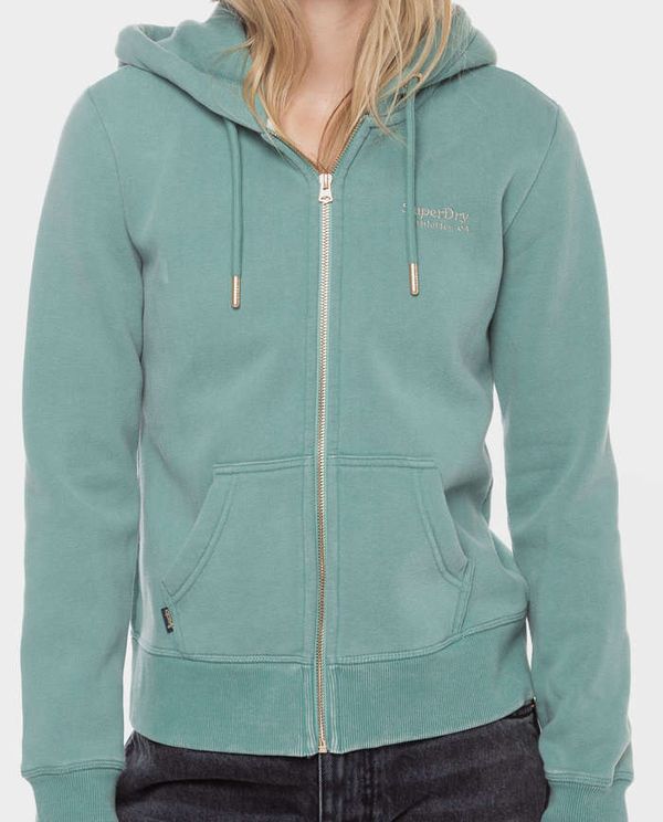 Ζακέτα Φούτερ Με Κουκούλα Essential Logo Zip Hoodie SUPERDRY