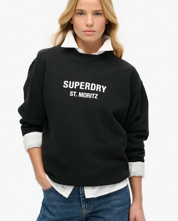 Μπλούζα Φούτερ Sport Luxe Crew Sweat SUPERDRY