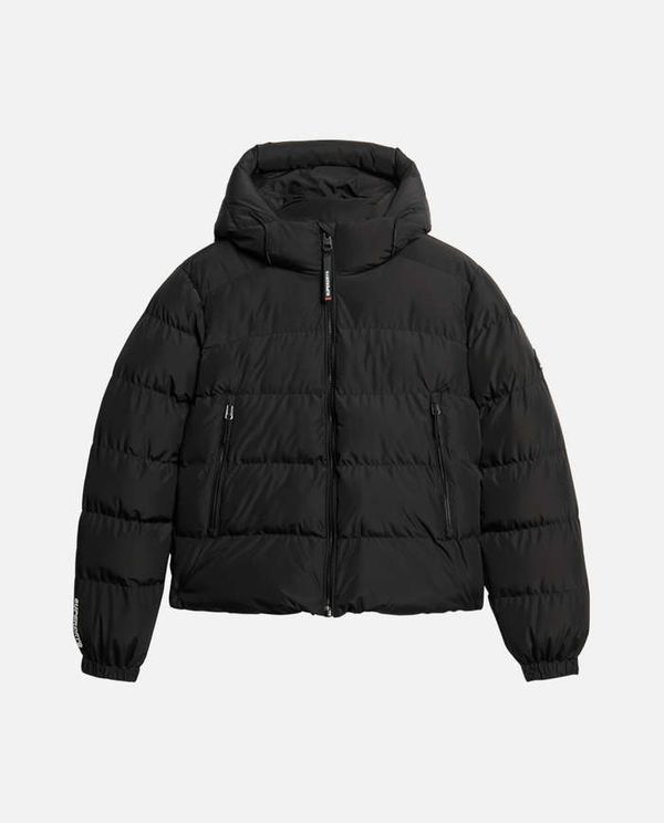 Puffer Μπουφάν Hooded Sports Puffer SUPERDRY