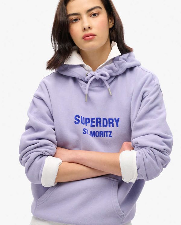 Μπλούζα Φούτερ Sport Luxe Loose Hood SUPERDRY