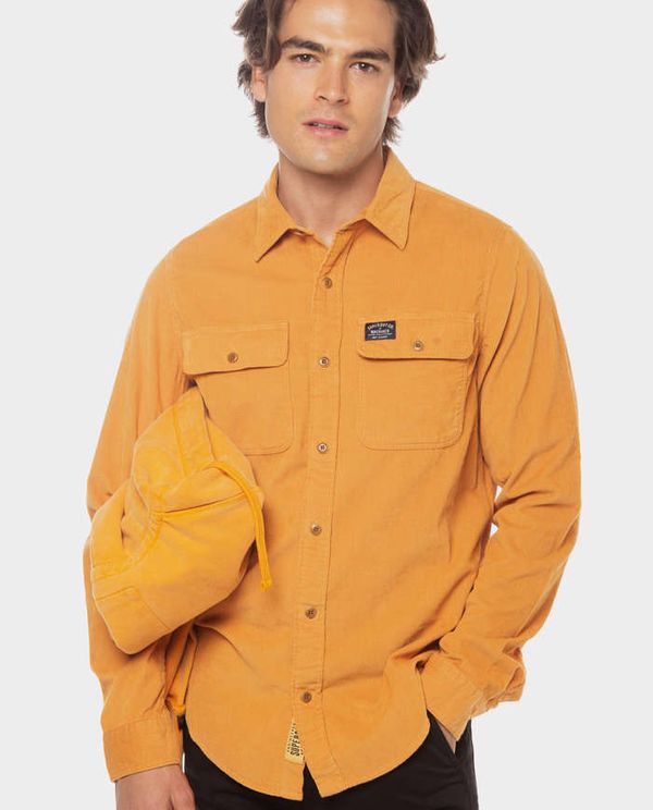 Κοτλέ Μακρυμάνικο Πουκάμισο Trailsman Cord Shirt SUPERDRY