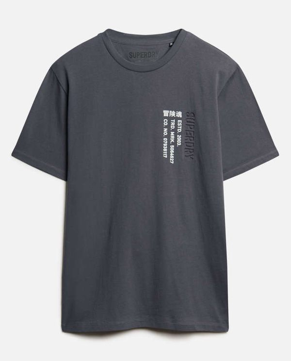 T-Shirt Utility Sport Logo SUPERDRY