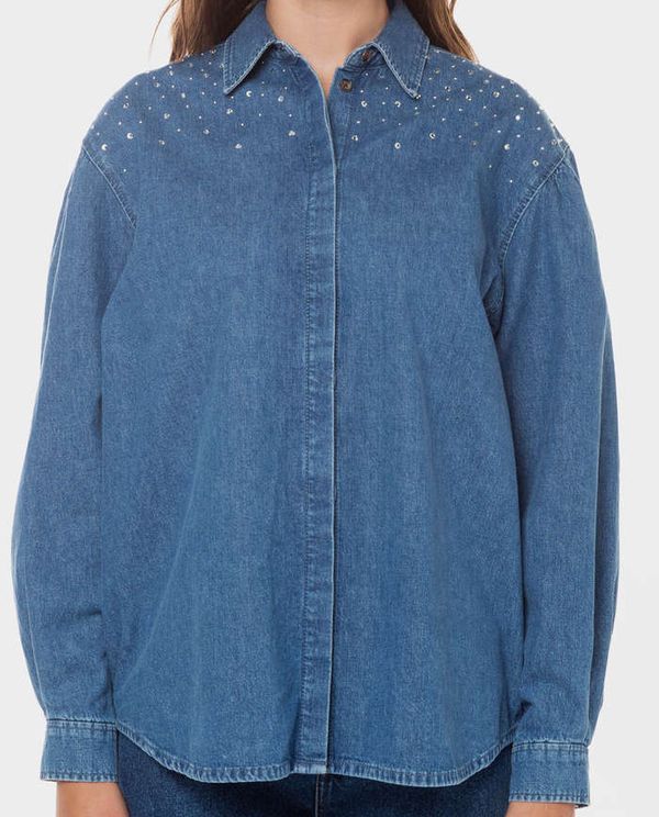 Denim Πουκάμισο Charlie Sparkle PEPE JEANS