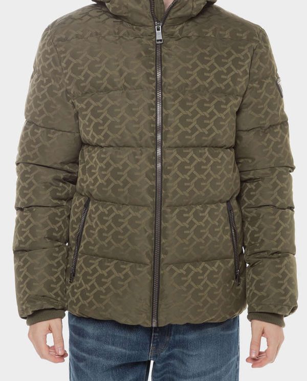 Puffer Μπουφάν Monogram GUESS