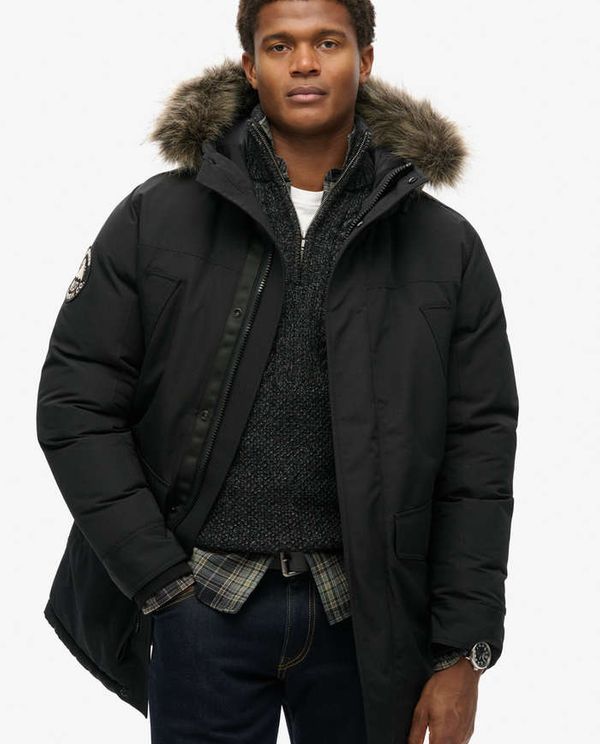 Parka Μπουφάν Ovin Everest Faux Fur SUPERDRY