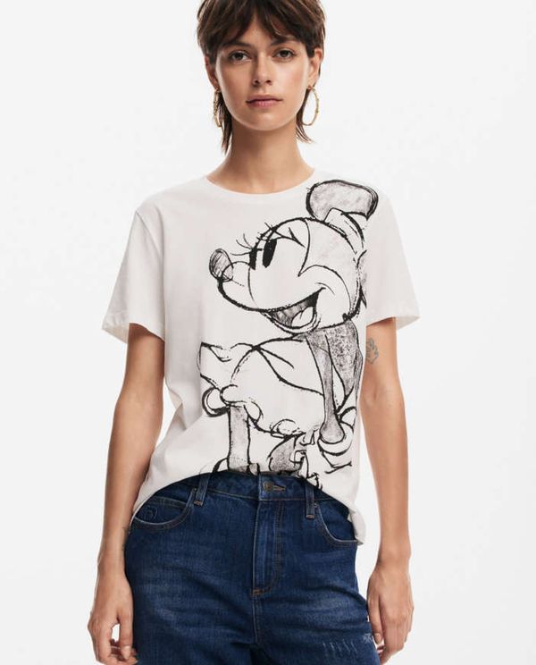 T-Shirt Minnie Drawing DESIGUAL