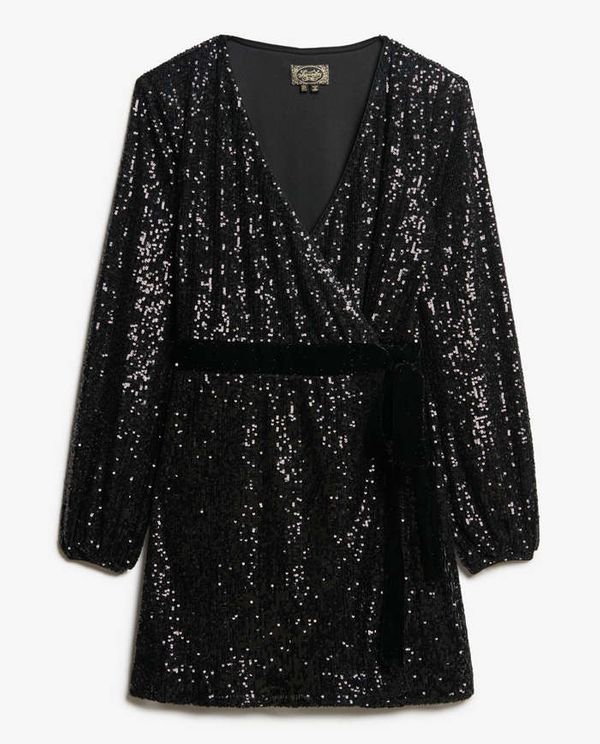 Mini Φόρεμα Sequin Velvet SUPERDRY