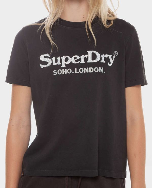 T-Shirt Metallic Venue SUPERDRY