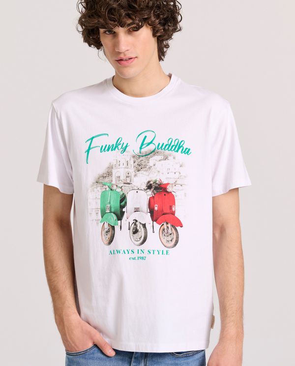 T-shirt με vintage photographic τύπωμα