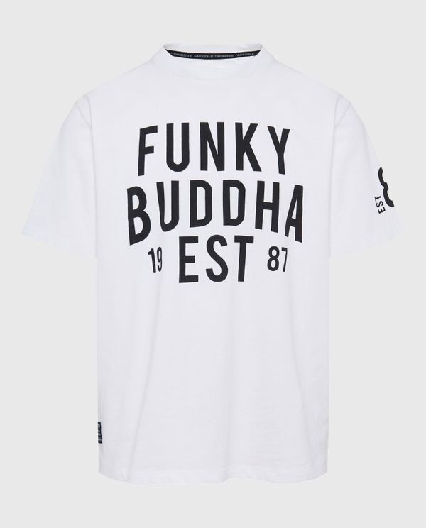 Relaxed fit t-shirt με Funky Buddha τύπωμα