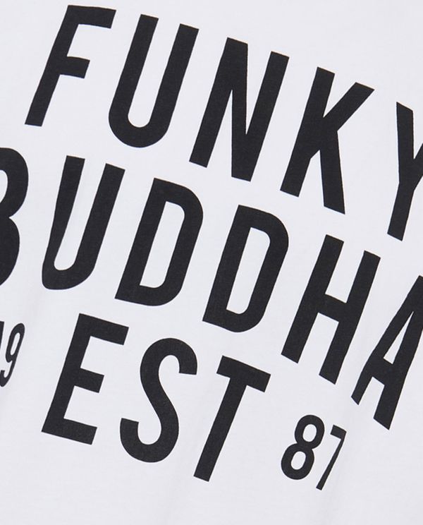 Relaxed fit t-shirt με Funky Buddha τύπωμα