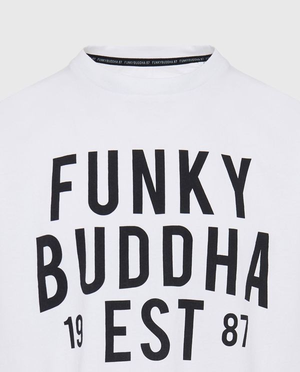 Relaxed fit t-shirt με Funky Buddha τύπωμα