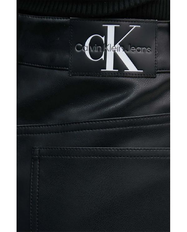 Calvin Klein Παντελόνι Δερματίνη (J20J223548 BEH)