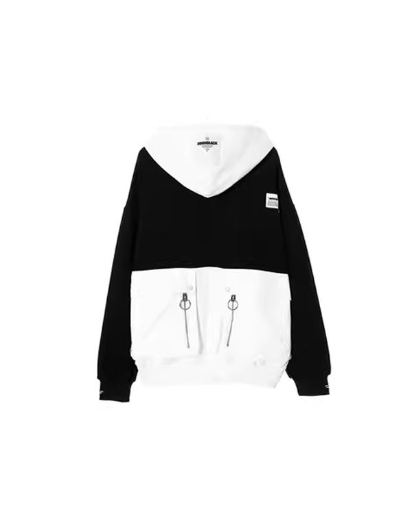 Mwm Capsule Hoodie (MW061810384 BLACK-WHITE)