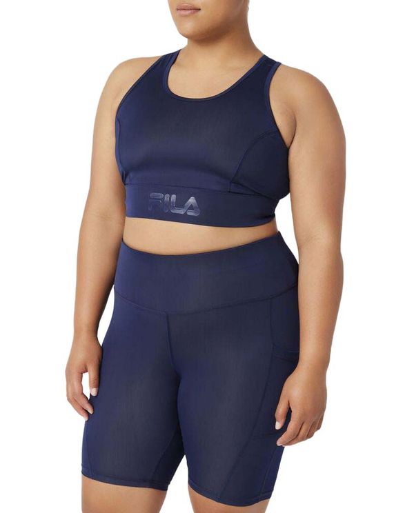 Fila Uplifting Sport Bra Γυναικείο Μπουστάκι (Plus Size)