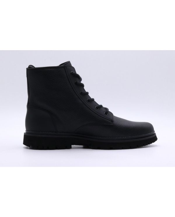 Calvin Klein Eva Mid Laceup Lth Μποτάκια Μόδας (YM0YM00751 0GJ)