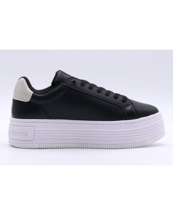 Calvin Klein Bold Platf Low Lace Lth Ml Mtl Sneakers (YW0YW01516 0GQ)