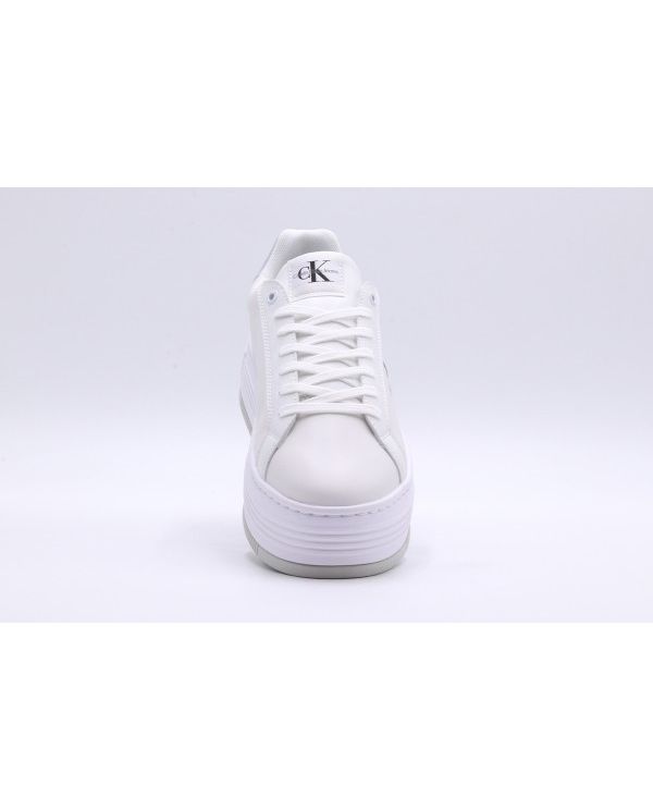 Calvin Klein Bold Platf Low Lace Lth Ml Mtl Sneakers (YW0YW01516 0K9)