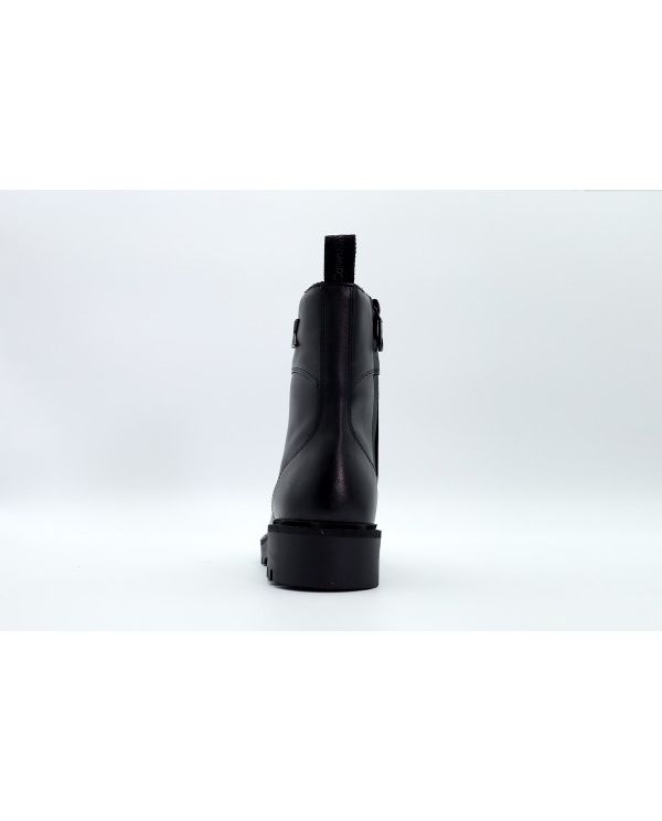 Calvin Klein Combat Boot Mid Zip Lth In Calf Μποτάκια Μόδας (YW0YW01550 0GJ)